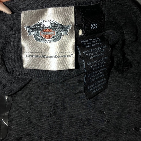 AUTHENTIC Harley Davidson Halter Shirt - Picture 3 of 3
